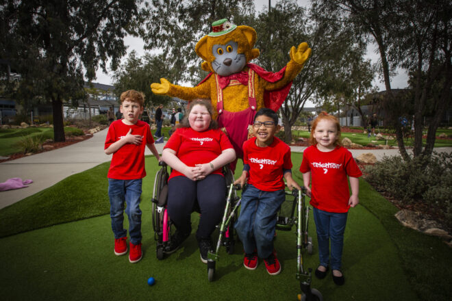 Telethon fundraising in full swing for hole-in-one competition to raise money for Perron Institute research