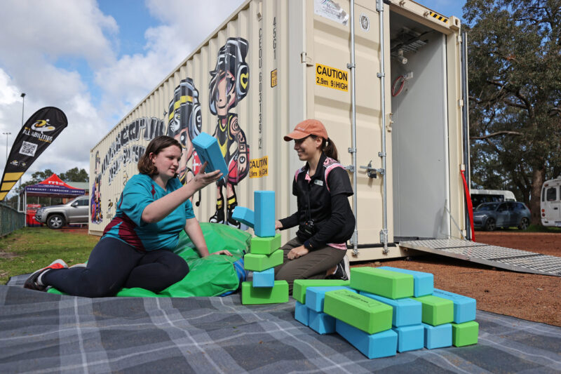 Convergence Sensory Container launched for kids at community events