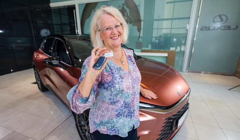 Telethon Lexus winner from Mosman Park says she’s ‘never won anything before’