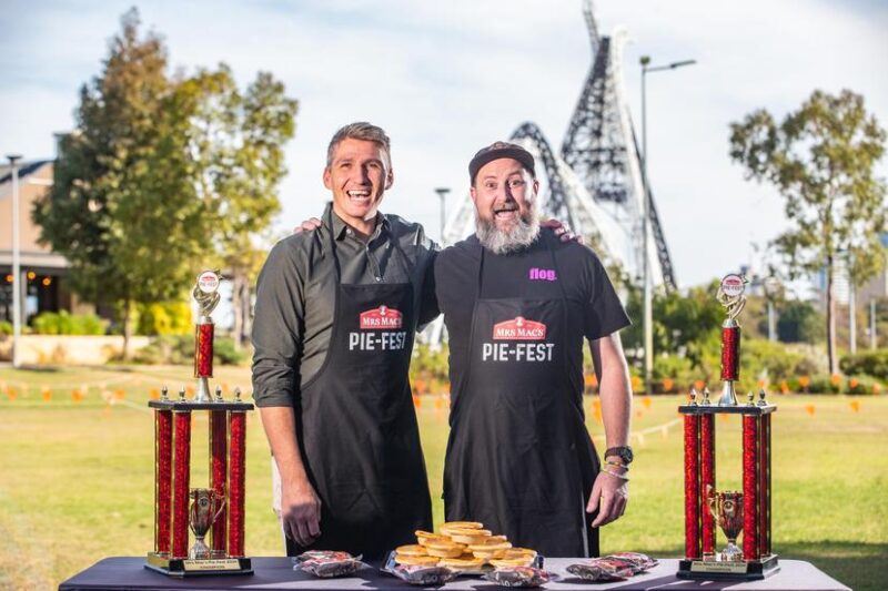 Mrs Macs Pie Eating Competition