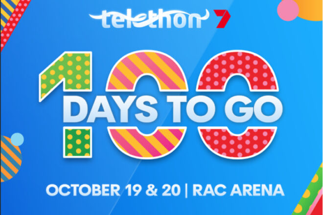 The countdown is on – 100 days to Telethon!